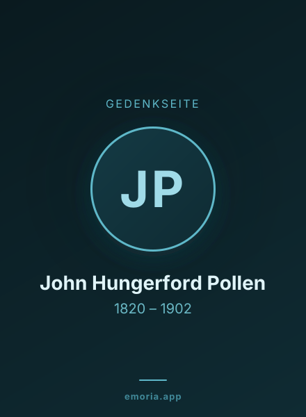 Gedenkportrait von John Hungerford Pollen