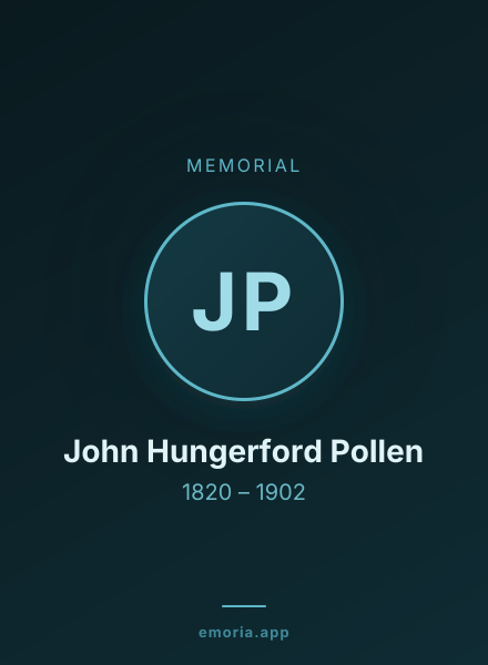 Memorial portrait of John Hungerford Pollen