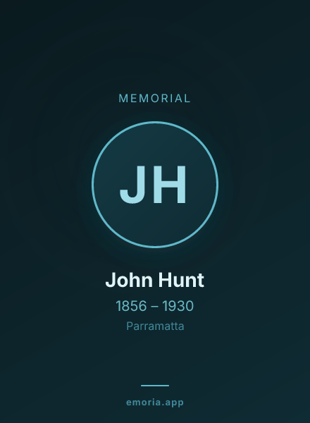 Memorial portrait of John Hunt