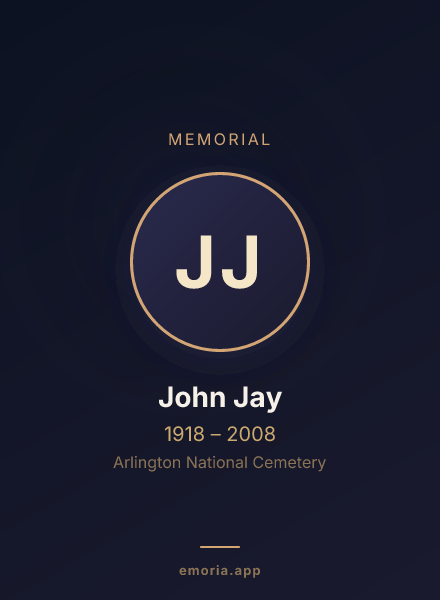 Memorial portrait of John Jay