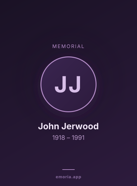 Memorial portrait of John Jerwood