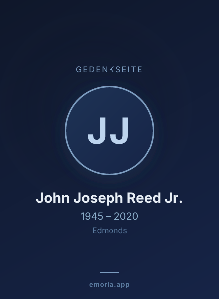 Gedenkportrait von John Joseph Reed Jr.