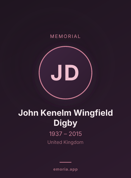 Memorial portrait of John Kenelm Wingfield Digby