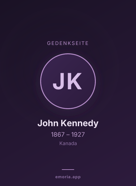 Gedenkportrait von John Kennedy