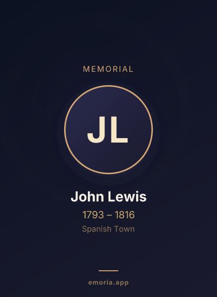 Memorial portrait of John Lewis