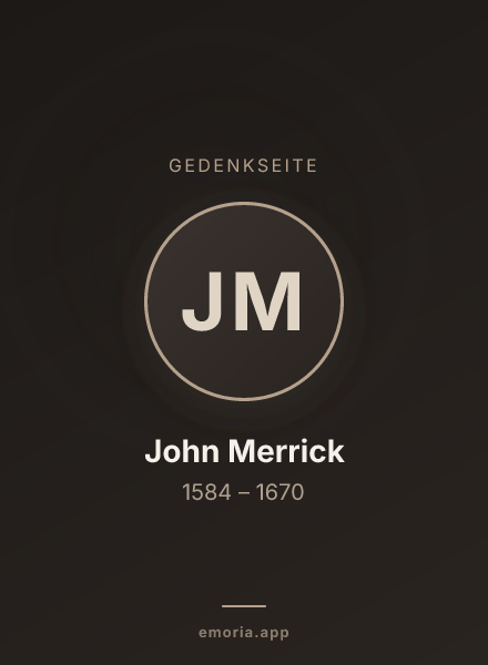 Gedenkportrait von John Merrick