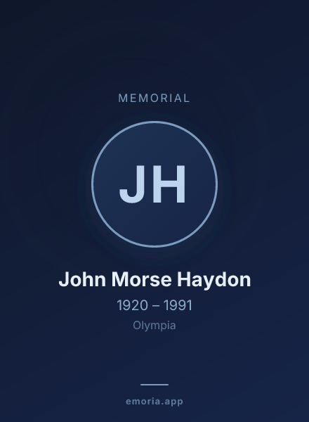 Memorial portrait of John Morse Haydon
