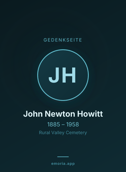 Gedenkportrait von John Newton Howitt