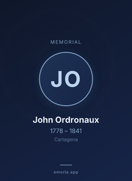 Memorial portrait of John Ordronaux