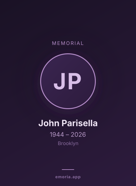Memorial portrait of John Parisella