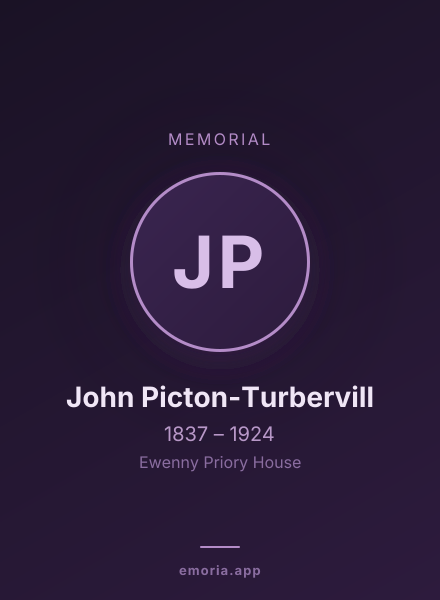 Memorial portrait of John Picton-Turbervill