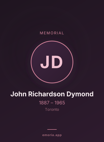 Memorial portrait of John Richardson Dymond