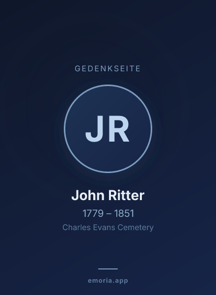 Gedenkportrait von John Ritter
