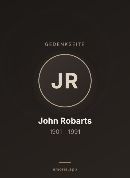 Gedenkportrait von John Robarts