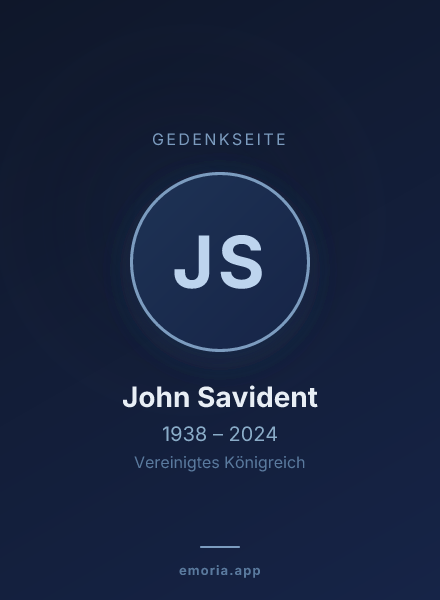 Gedenkportrait von John Savident
