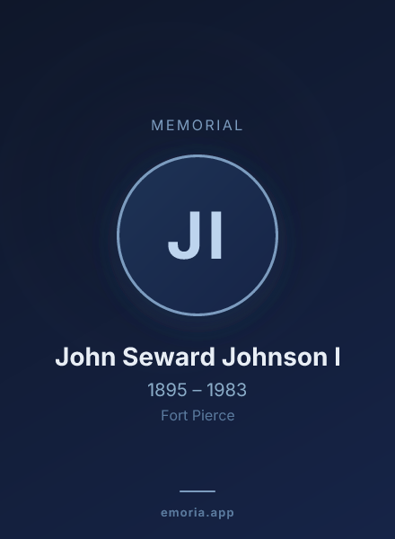 Memorial portrait of John Seward Johnson I