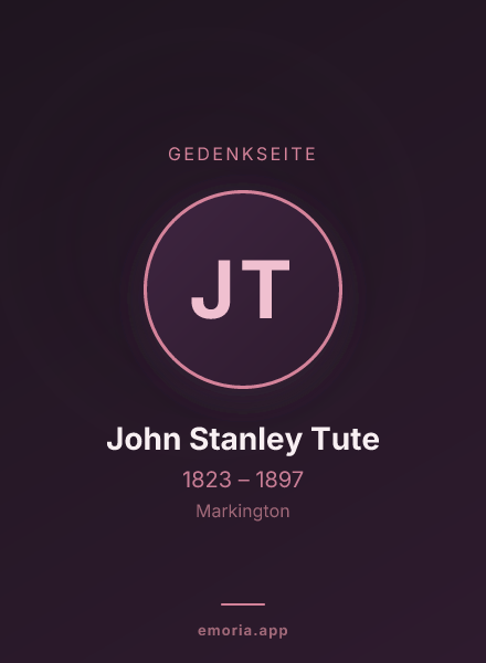 Gedenkportrait von John Stanley Tute