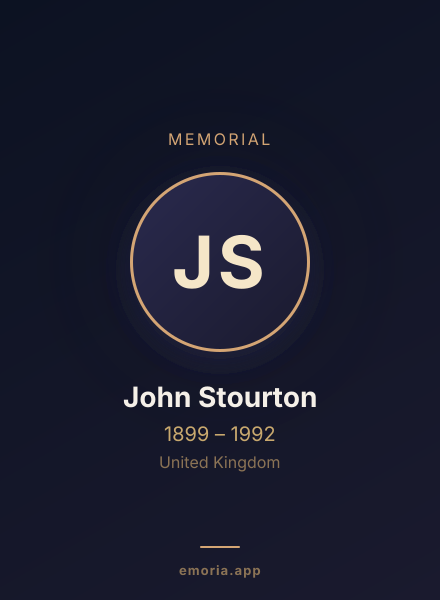 Memorial portrait of John Stourton