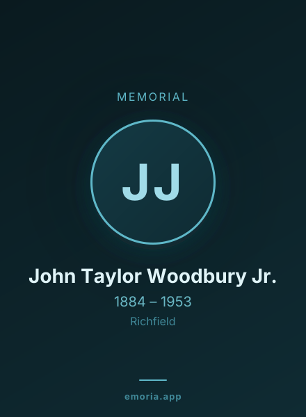 Memorial portrait of John Taylor Woodbury Jr.