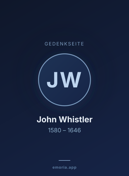 Gedenkportrait von John Whistler