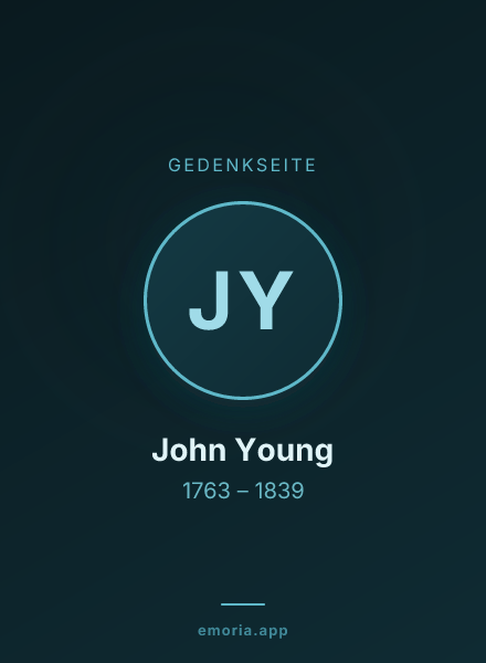 Gedenkportrait von John Young