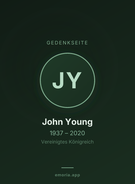 Gedenkportrait von John Young