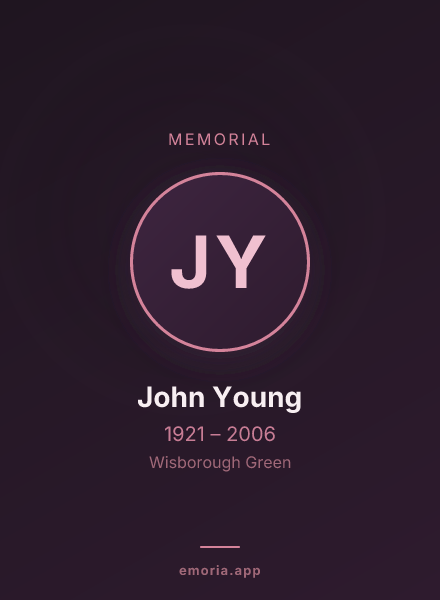 Memorial portrait of John Young