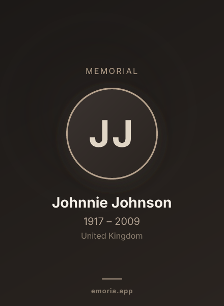 Memorial portrait of Johnnie Johnson