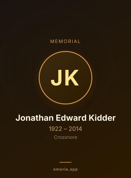 Memorial portrait of Jonathan Edward Kidder