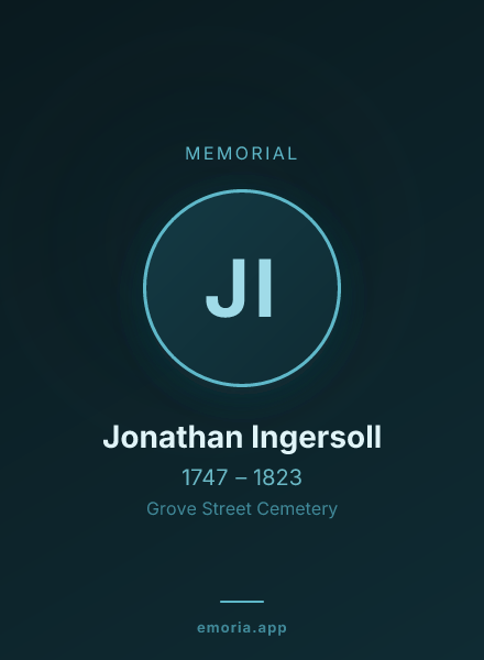 Memorial portrait of Jonathan Ingersoll