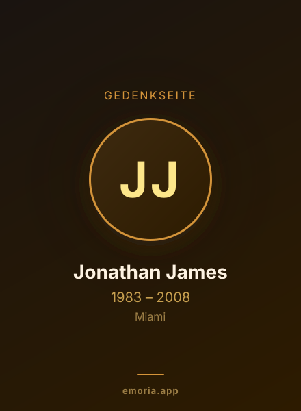 Gedenkportrait von Jonathan James