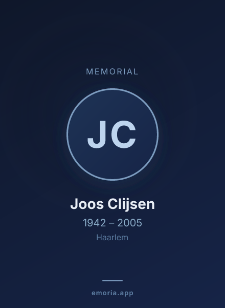 Memorial portrait of Joos Clijsen