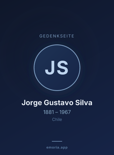 Gedenkportrait von Jorge Gustavo Silva