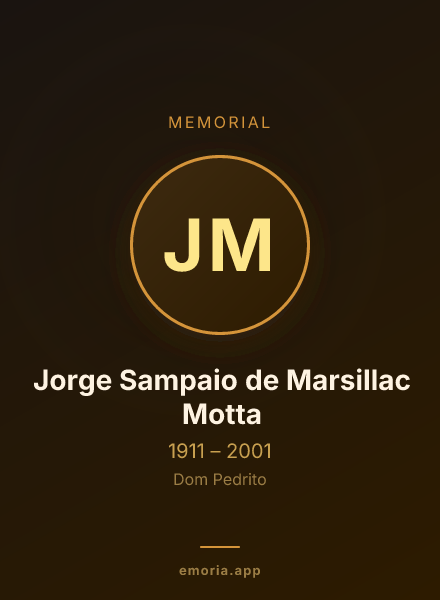 Memorial portrait of Jorge Sampaio de Marsillac Motta