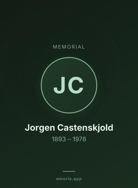 Memorial portrait of Jorgen Castenskjold