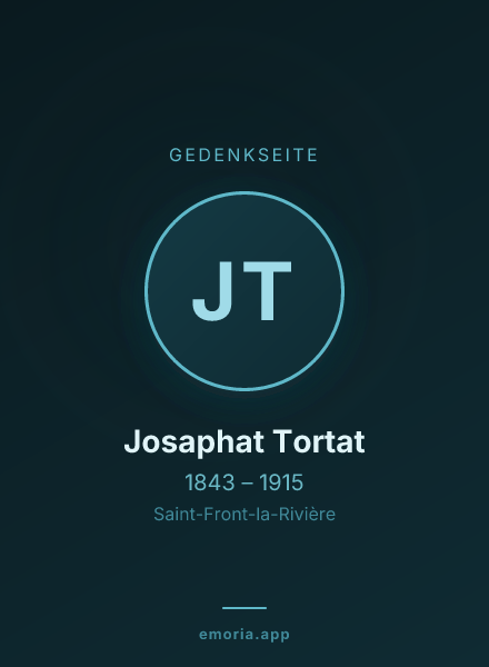Gedenkportrait von Josaphat Tortat