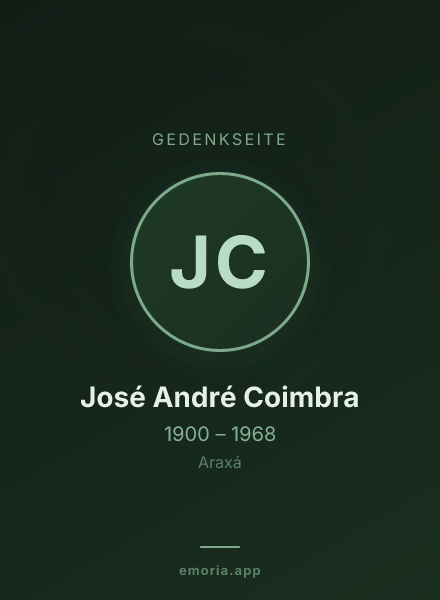 Gedenkportrait von José André Coimbra