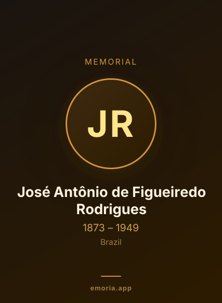 Memorial portrait of José Antônio de Figueiredo Rodrigues