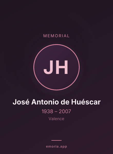 Memorial portrait of José Antonio de Huéscar
