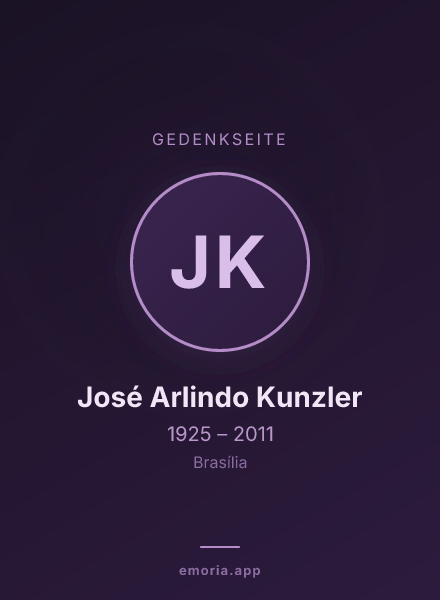 Gedenkportrait von José Arlindo Kunzler