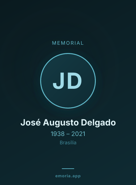 Memorial portrait of José Augusto Delgado