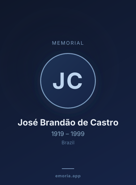 Memorial portrait of José Brandão de Castro