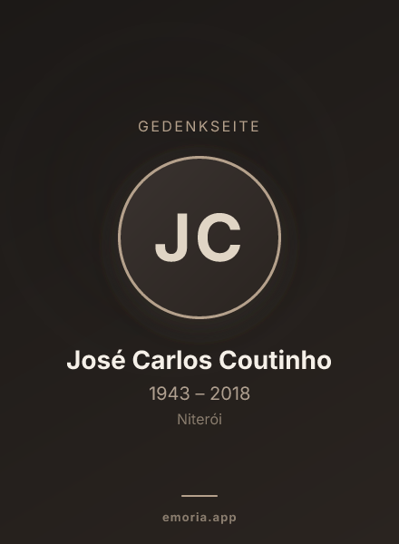 Gedenkportrait von José Carlos Coutinho