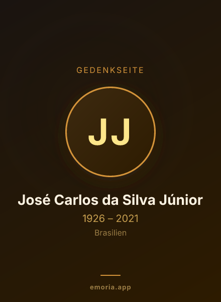 Gedenkportrait von José Carlos da Silva Júnior