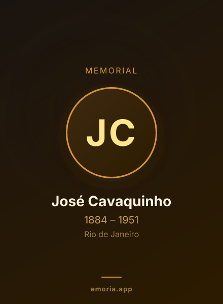 Memorial portrait of José Cavaquinho