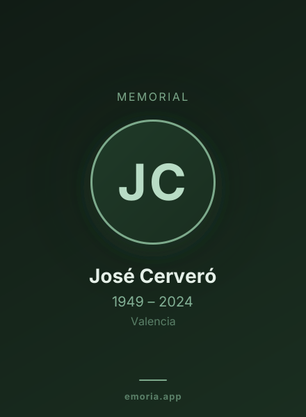 Memorial portrait of José Cerveró