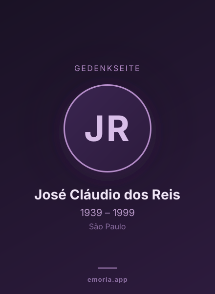 Gedenkportrait von José Cláudio dos Reis