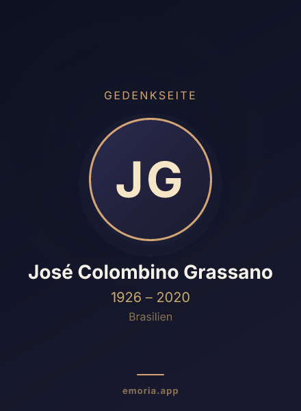 Gedenkportrait von José Colombino Grassano