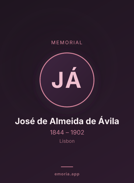 Memorial portrait of José de Almeida de Ávila