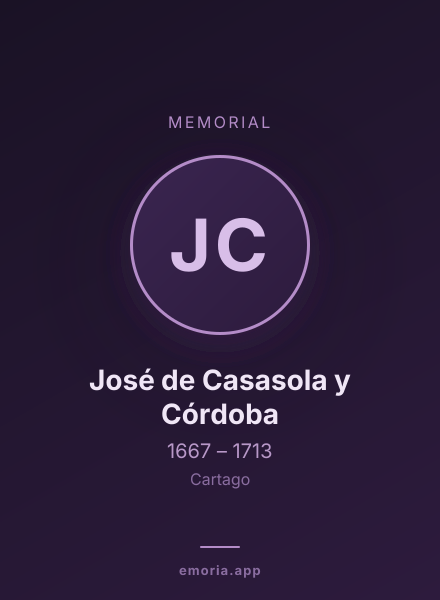 Memorial portrait of José de Casasola y Córdoba